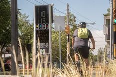 Contador de bicicletas de la ciudad de Mendoza