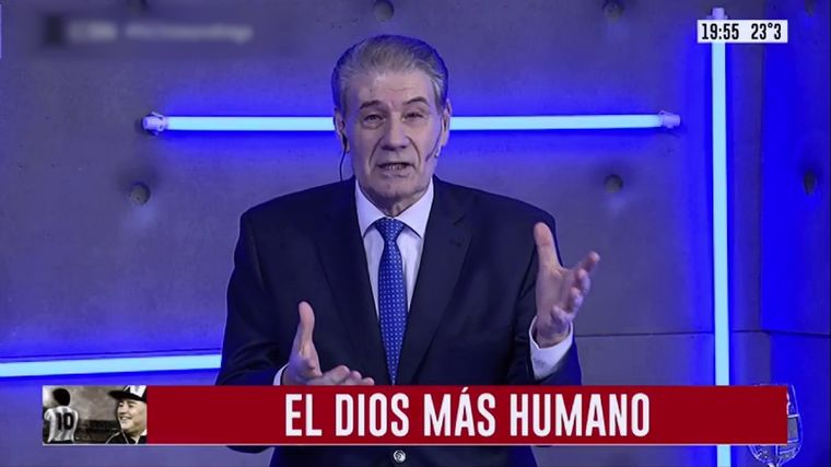 Despedida Víctor Hugo se expresó por televisión y propuso elegir una estrella para homenajear al ídolo popular.