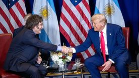 El presidente Javier Milei ya se encuentra reunido con su par norteamericano, Donald Trump en el edificio de la ONU.