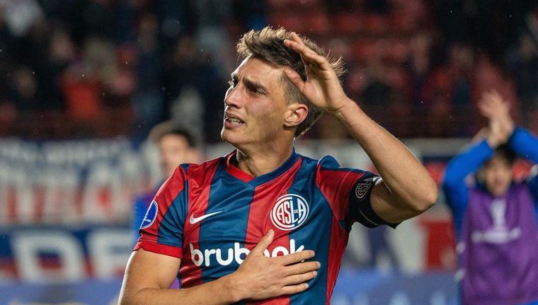 El traspaso de Gattoni a River no fue bien recibido en San Lorenzo. Foto: @fedeagattoni