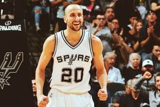 Emanuel Ginobili Manu Ginobili, el mejor en una increíble estadística de la NBA.