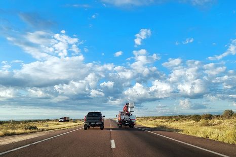 El sistema impactará en las rutas nacionales. Foto: Rodrigo DAngelo / MDZ El sistema impactará en las rutas nacionales. Foto: Rodrigo DAngelo / MDZ