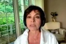 Mónica Gutiérrez protagonizó un involuntario desliz en vivo Foto: Captura de video Telefe
