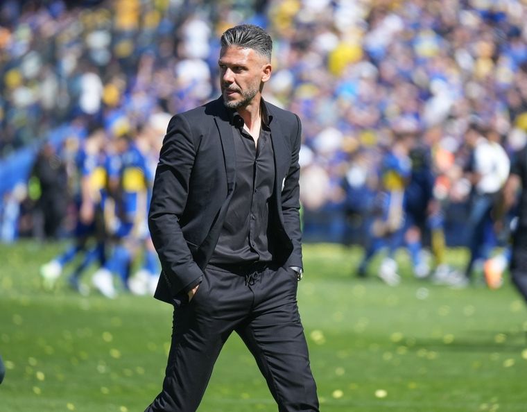 Martín Demichelis y una decisión particular tras el triunfo de River ante Boca