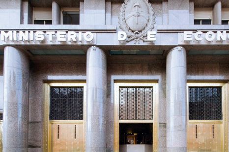 Ministerio de Economía de la Nación Foto: Archivo