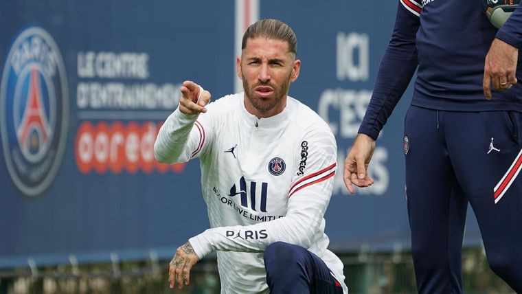 Ramos no ocultó su amor por Real Madrid Foto: PSG