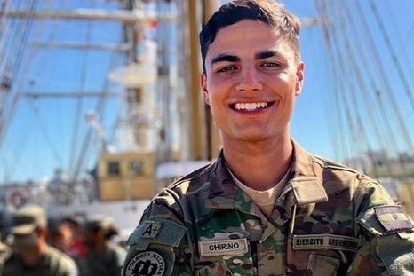 Nueve son los exmilitares implicados en el muerte de Matías Chirino Foto: NA