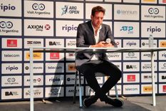 El tandilense se prepara para jugar el Argentina Open. El tandilense se prepara para jugar el Argentina Open.