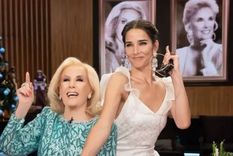 Mirtha Legrand y Juana Viale Foto: Captura TV Mirtha Legrand y Juana Viale Foto: Captura TV