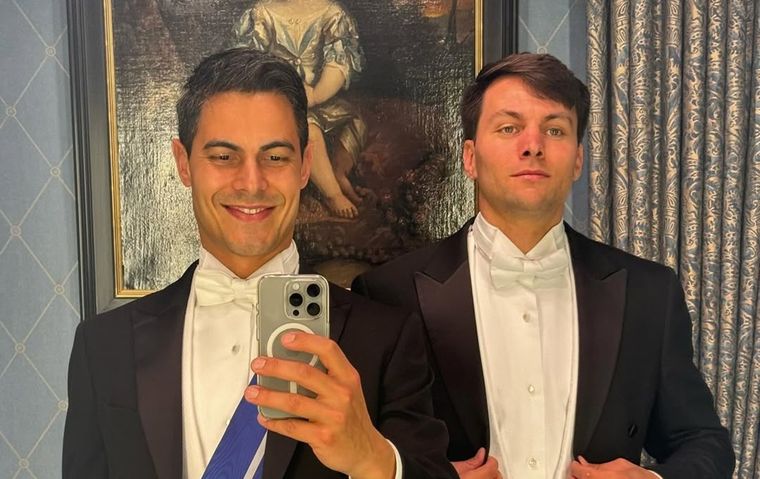 Rob Jetten y Nicolás Keenan anunciaron su compromiso hace un año. 