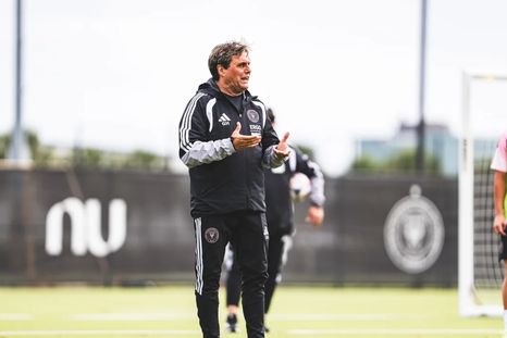 El técnico interino de Inter Miami, Guillermo Hoyos. El técnico interino de Inter Miami, Guillermo Hoyos.