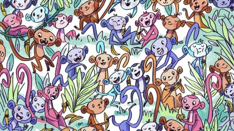 Acertijo visual, reto visual, calcetín Pinterest