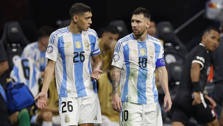 La Selección argentina busca el pase a cuartos. Foto: EFE