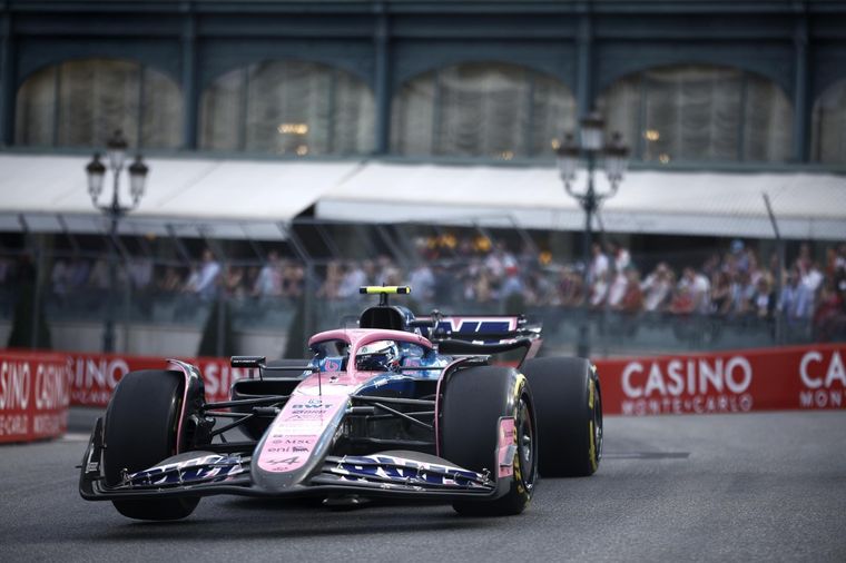 Buena actuación de Colapinto en Mónaco Foto: EFE