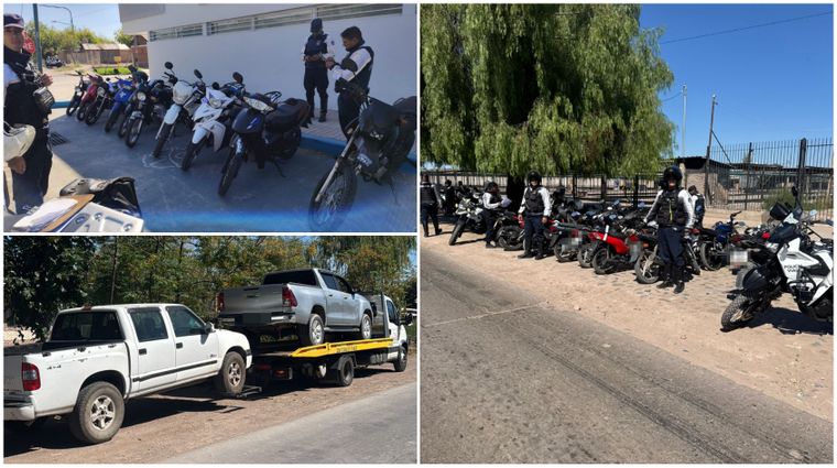El operativo desembocó en el secuestro de vehículos, retención de licencias y cientos de multas por infracciones.&nbsp;