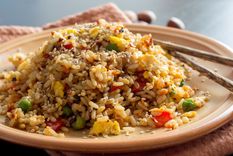 Arroz viudo Una receta simple y deliciosa para hacer en minutos. Foto: Shutterstock