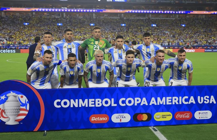 La Selección argentina volverá a jugar tras consagrase bicampeona de América. Foto: EFE