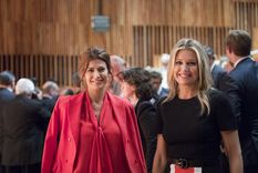 Juliana Awada y Máxima de los Países Bajos Foto: Casa Rosada