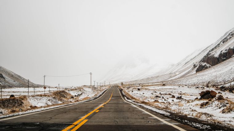 Ruta camino a Chile. Foto: Santiago Tagua/MDZ