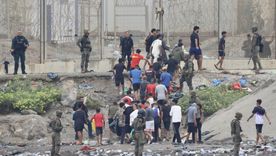 En la calle solo están los migrantes y la Policía, son los únicos, contó un vecino de Ceuta.