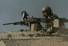 Las fuerzas israelíes esperan la orden de su gobierno para iniciar la invasión de Gaza. Foto: AMIR LEVY / GETTY