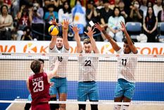 Argentina cayó contra Estados Unidos por 3-1 y no jugará los playoffs de la Liga de las Naciones de vóley.
