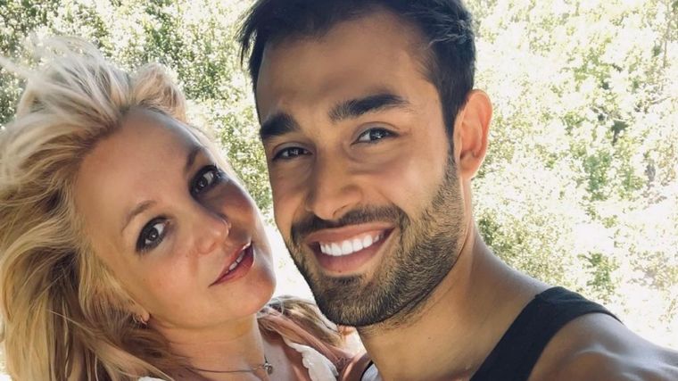 Britney Spears Un cumple muy especial junto a su esposo. Foto: Fuente: Imagen / @samasghari