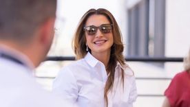 Una lección de estilo: Rania de Jordania brilló en su última aparición pública
