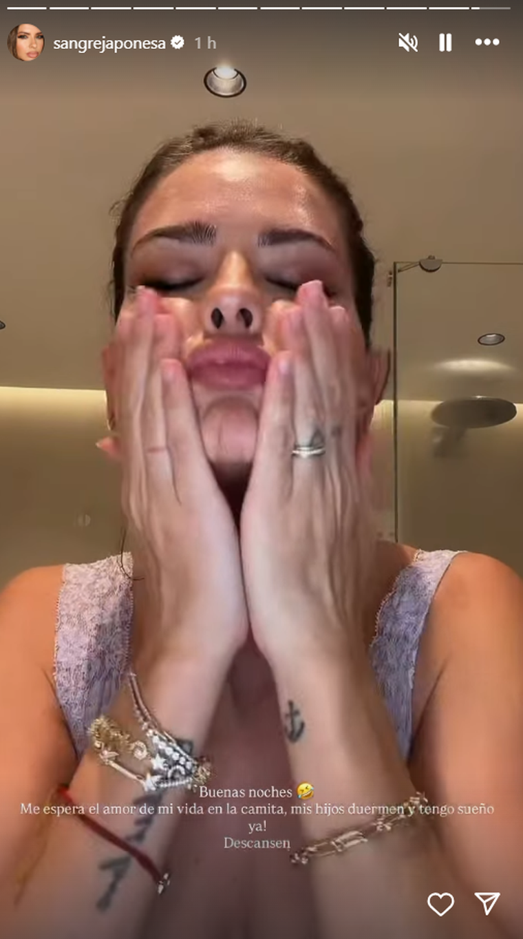 El fuerte mensaje de la China Suárez. Foto: captura de pantalla Instagram/ @sangrejaponesa. El fuerte mensaje de la China Suárez. Foto: captura de pantalla Instagram/ @sangrejaponesa. 