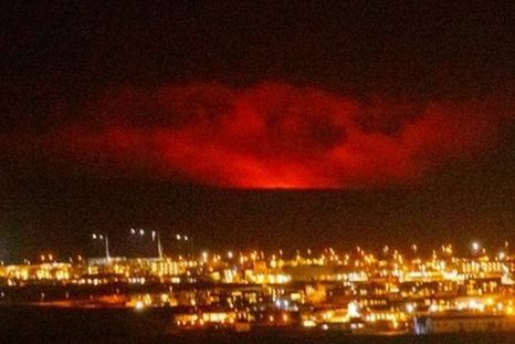 El volcán Fagradalsfjall se encuentra a unos 30 kilómetros al sur de la capital islandesa Reikiavik. Foto: SERVICIO METEOROLÓGICO DE ISLANDIA