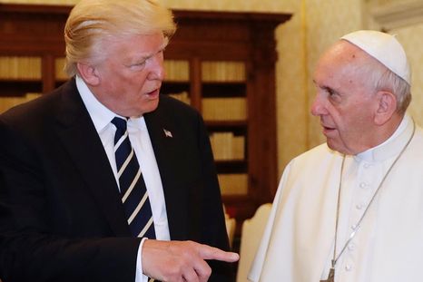 El viaje de Trump junto a su esposa será en los próximos días. Foto: NA