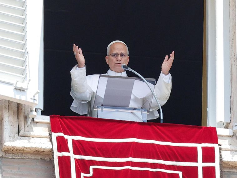El papa León XIV visitará Argentina.