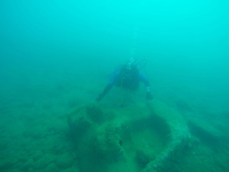 Este descubrimiento ocurrió en la zona costera de Sicilia, Italia Foto: BCsicilia