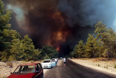 Turquía padece incendios forestales. Foto: DailySabah.
