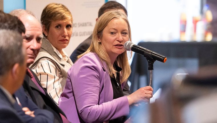 La vicegobernadora de Mendoza, Hebe Casado. Foto: Santiago Tagua/MDZ