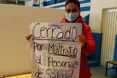 Una de las vacunadoras que tuvo que dejar de trabajar ante las agresiones. Foto: Radio Chubut