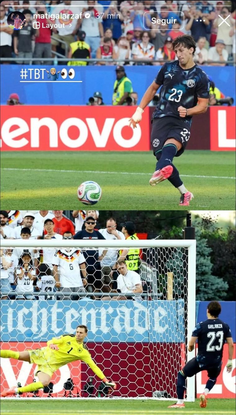 El posteo de Galarza Fonda tras la eliminación por penales de River.