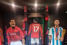 Garnacho tiene un nuevo gimnasio en el que le rinde homenaje a sus máximos ídolos. Foto: @blkboxfitness Garnacho tiene un nuevo gimnasio en el que le rinde homenaje a sus máximos ídolos. Foto: @blkboxfitness