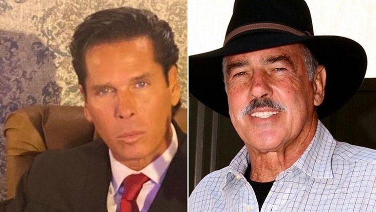 Andrés García, Roberto Palazuelos Fuente: Instagram Andrés García y Roberto Palazuelos