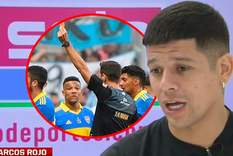 Rojo apuntó contra Tello por su arbitraje en el Boca-Racing. Rojo apuntó contra Tello por su arbitraje en el Boca-Racing.