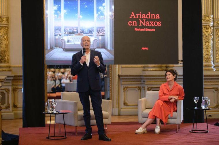 Jorge Telerman, director del Teatro Colón, anunció la temporada 2024 Foto: Gentileza Prensa Teatro Colón