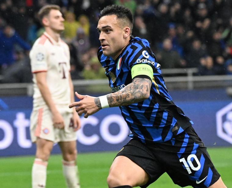Lautaro Martínez anotó un gol crucial para el Inter. Foto: EFE