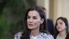 Mirá el look de la reina de España. Mirá el look de la reina de España.