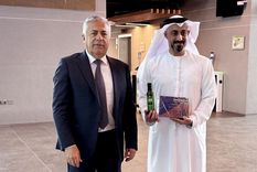 Alfredo Cornejo en Emiratos Árabes. Alfredo Cornejo en Emiratos Árabes.