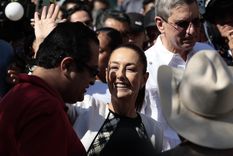 Sheinbaum es la primera presidente mujer de México Foto: EFE