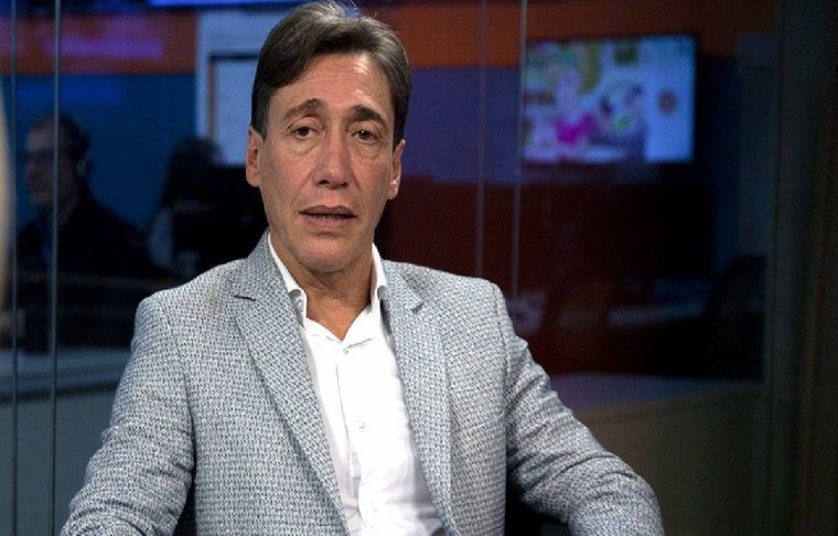 Fabián Gianola repareció este miércoles en televisión Foto: Captura TV