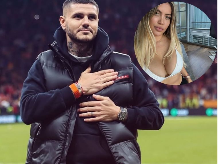 Revelaron el motivo por el que Mauro Icardi se niega a pagarle a Wanda Nara la cuota alimentaria por sus dos hijas. Foto: Instagram Mauro Icardi e Instagram Wanda Nara.