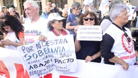 La marcha fue convocada por distintas organizaciones. La marcha fue convocada por distintas organizaciones.