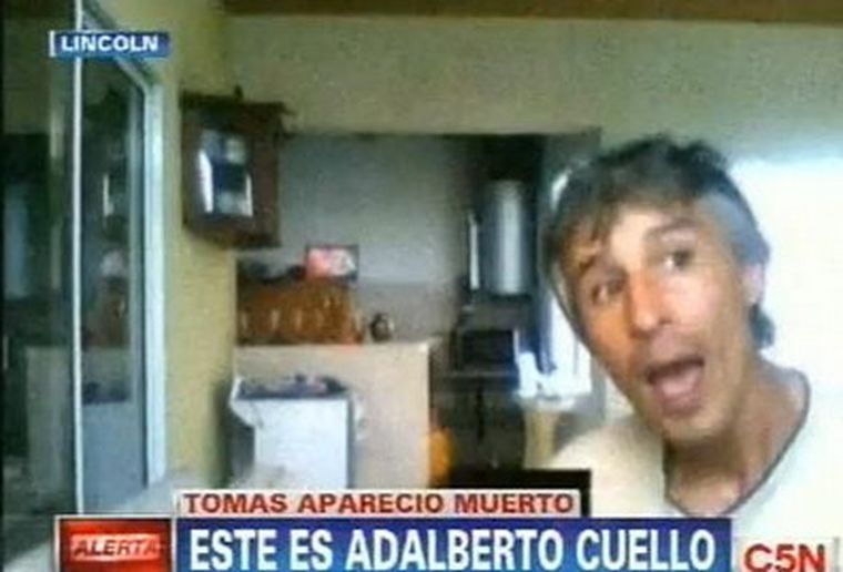 Adalberto Cuello, un hombre en el candelero. Foto: Captura de video