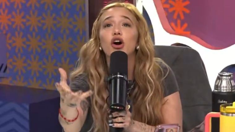 La artista se mostró tajante sobre la importancia de los códigos femeninos. Foto: captura de pantalla LUZU TV.